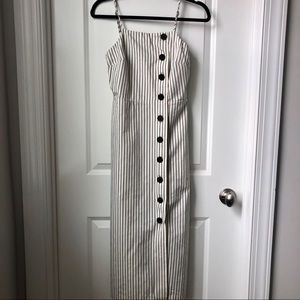 WHO WHAT WEAR Midi Dress